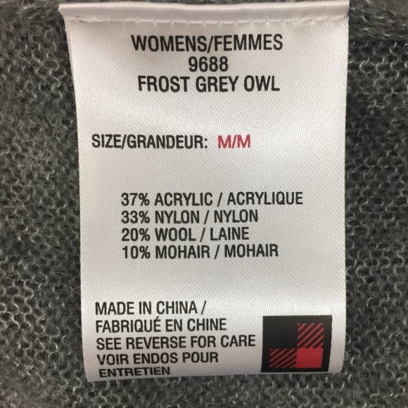 Woolrich Winking Owl Wool Blend Sweater - Size M - Picture 6 of 7